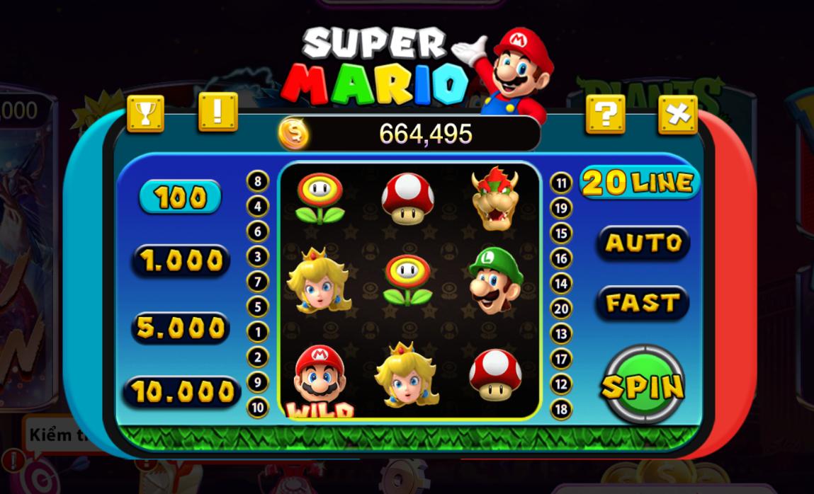 Hướng dẫn chơi nổ hũ Super Mario tại 789 Club chi tiết