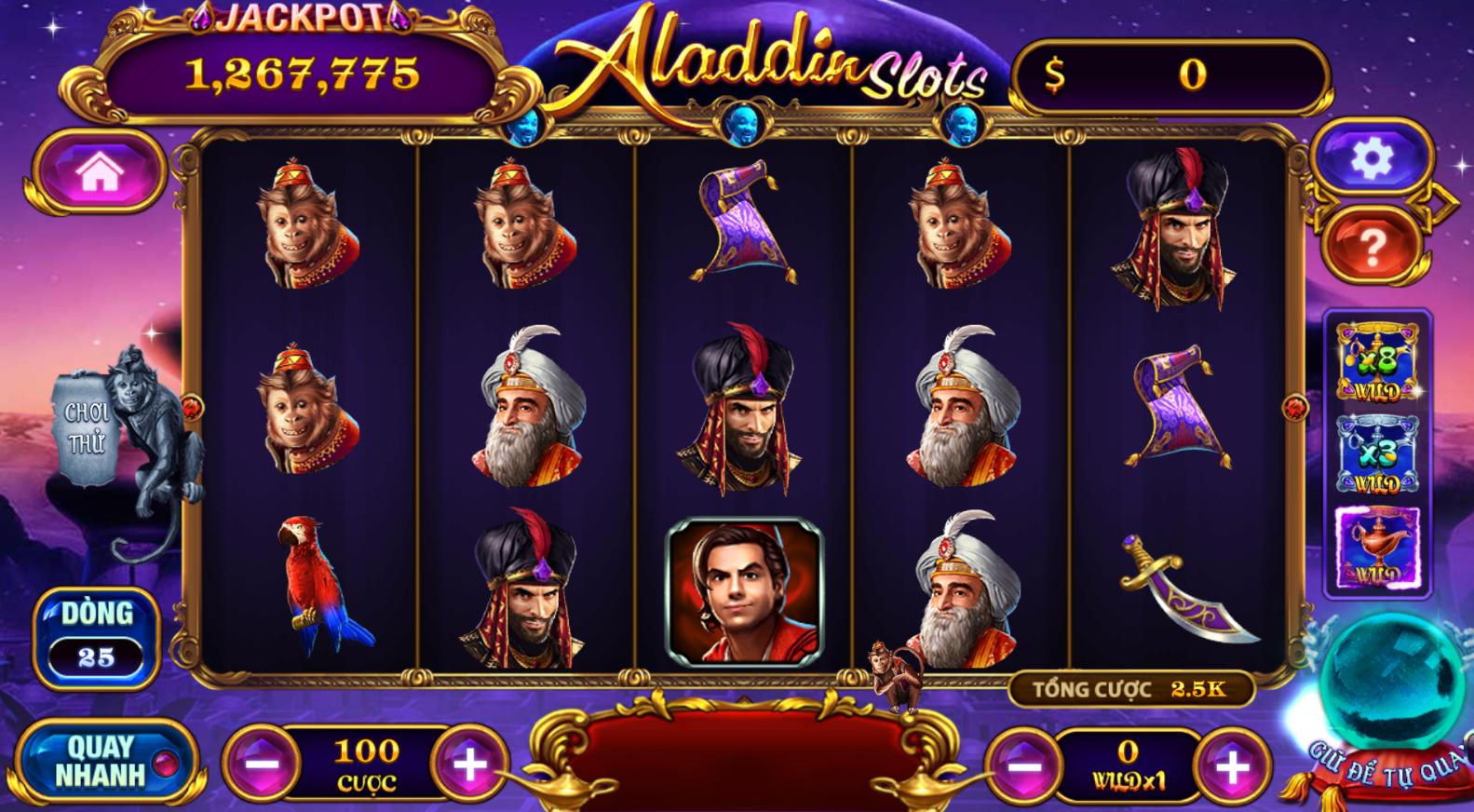 Một số kinh nghiệm chơi Aladdin 789club apk luôn thắng