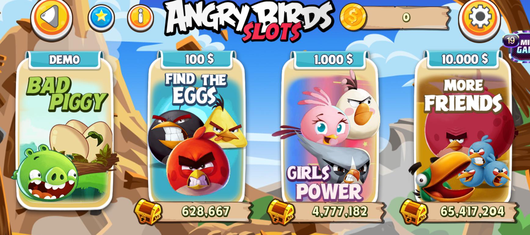 Hướng dẫn cách chơi Angry Birds Slots khi tải 789Club